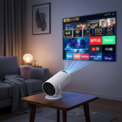 📽️ EXOTIC Mini Smart Projector 4K Support | 1080P Native