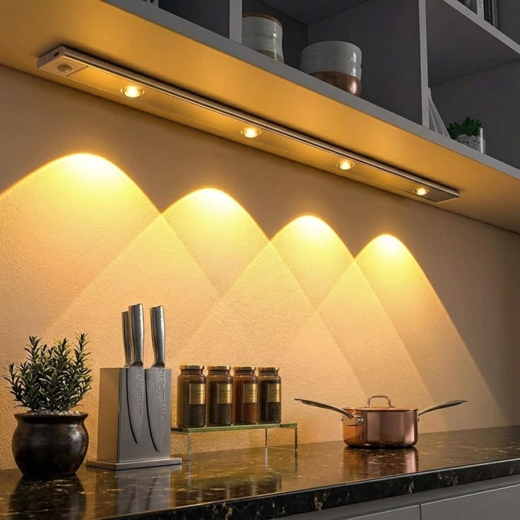 💡 Motion Sensor LED Light Bar – 3 Color Modes