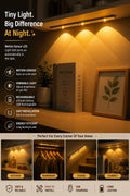 💡 Motion Sensor LED Light Bar – 3 Color Modes