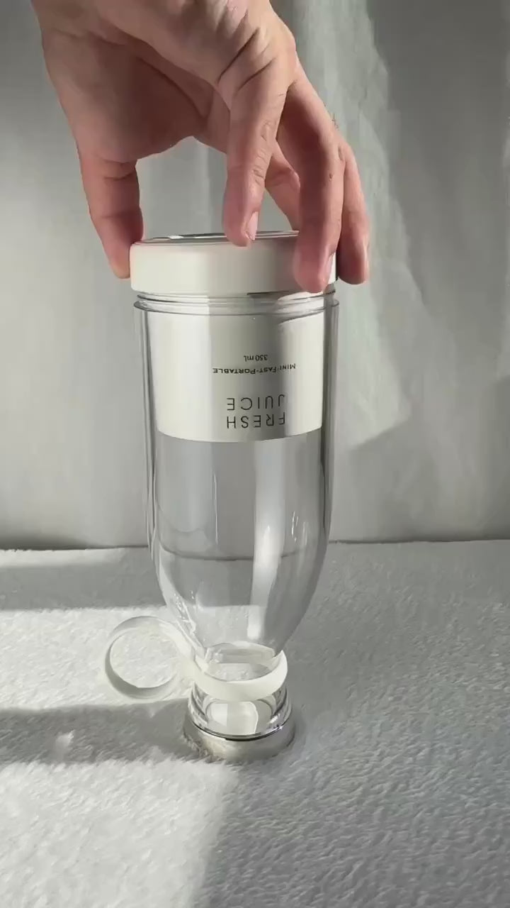 🥤 Fresh Juice Mini Portable Blender – 350mL USB Rechargeable Personal Juicer Bottle